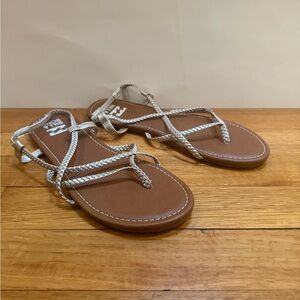 Billabong Silver and Brown Sandals